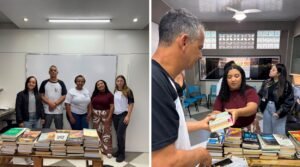 Leia mais sobre o artigo PADRÃO ÁGUIAS ARRECADA LIVROS PARA A BIBLIOTECA DO NOVO PROMAJ